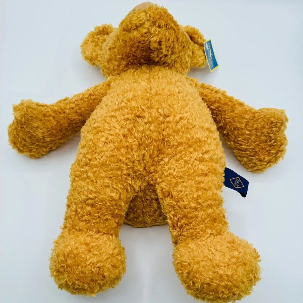 Petting Zoo 1994 16” Curly Haired‎ Plush Teddy Bear NWT
